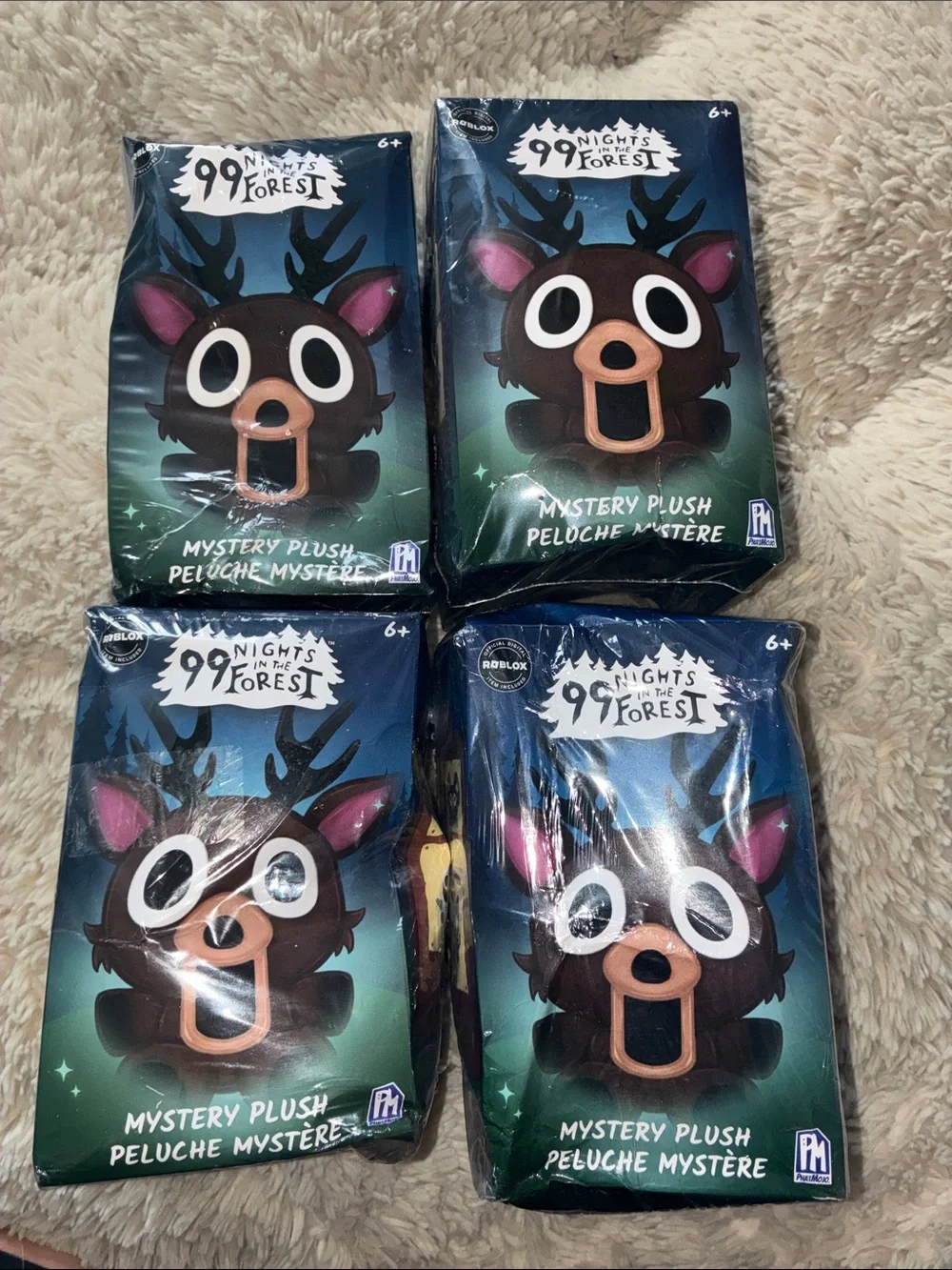 99 Nights in the Forest Mystery Plush - •Set of 4•